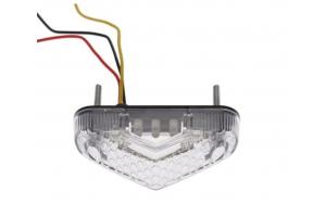 Mini LED-Rcklicht mit E-Nummer transparent